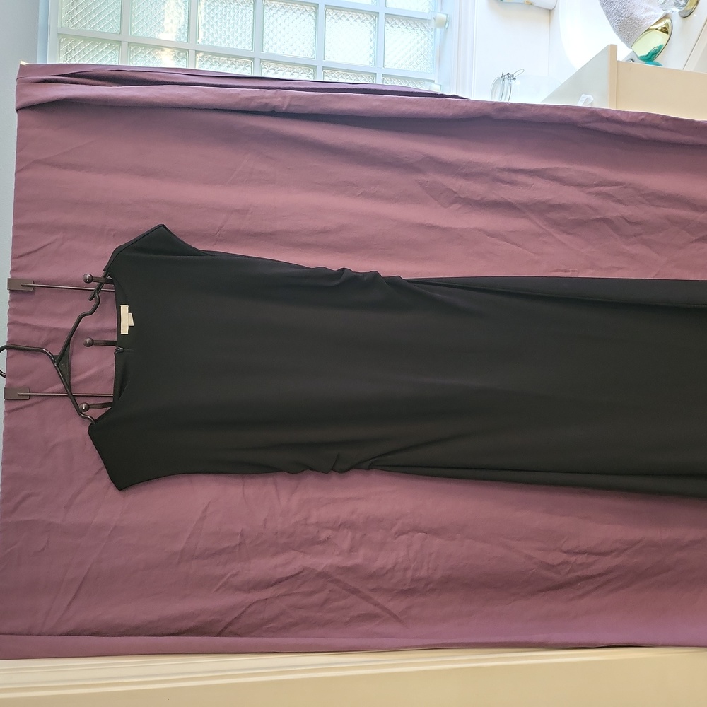 Black long dress